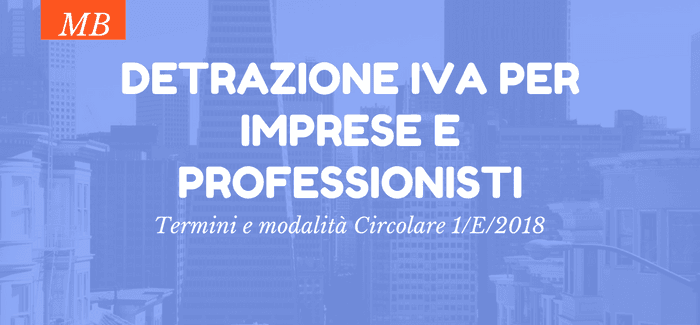 Detrazione Iva
