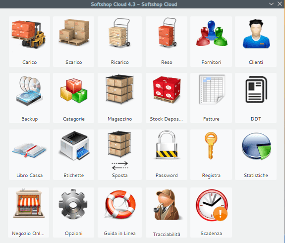 Gestione magazzino cloud
