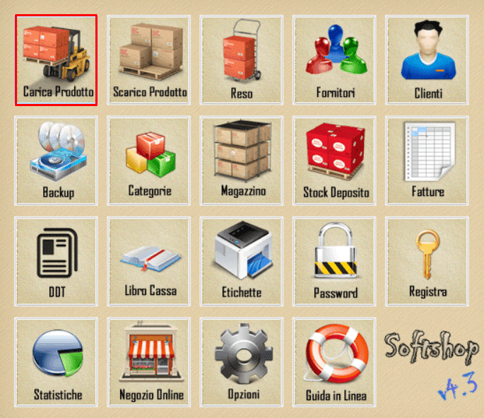 Aggiornamento Softshop versione 4.3