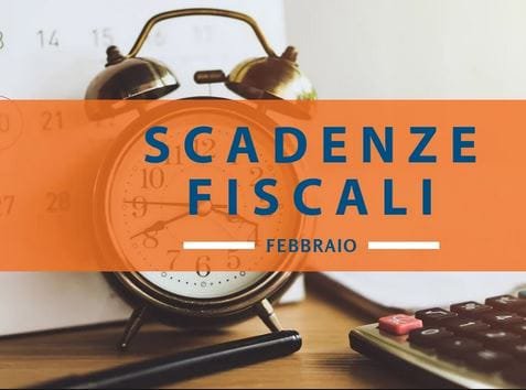Scadenze fiscali febbraio